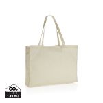 impact aware recycled katoenen shopper - ecru