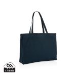 impact aware recycled katoenen shopper - marine