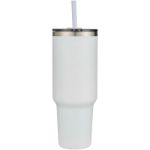 syd thermosbeker recycled rvs met rietjes 1200 ml
