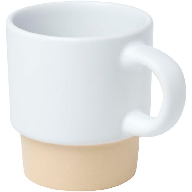 olym stapelbare expressokop met kleibodem 130 ml