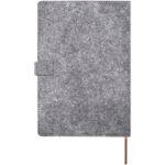 viviana a5 notitieboek van gerecycled vilt en kurk