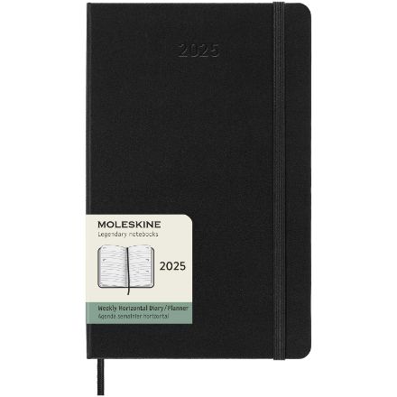 moleskine horizontale week-agenda voor 12 maanden