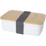 mangi 750 ml lunchtrommel van recycled plastic - wit