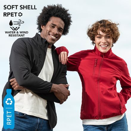 soft shell rpet jas scola