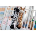 pluche zebra inclusief kaartje om te bedrukken