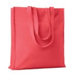 katoenen boodschappentas 140 gr/m2 - rood