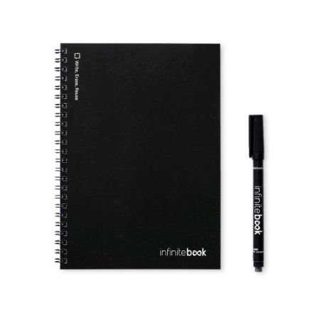 infinitebook lined a5 met 15 whiteboardpagina's