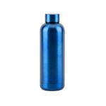 thermosfles recycled roestvrijstalen 550 ml - koningsblauw