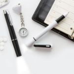 dokter balpen met led lamp blauwschrijvend