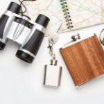 plastic verrekijker met schoonmaakdoekje in nylon