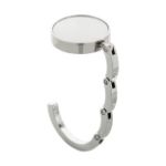 opvouwbare metalen tashanger. - wit