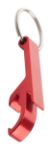 aluminium flessenopener met sleutelhanger savior