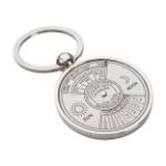 eeuwigdurende kalender in sleutelhanger.