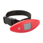 digitale bagage weger met knoopcel batterij. - rood