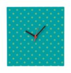 vierkante hdf houten tafelklok. custom made.