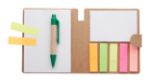 200 sticky notes in verschillende maten met balpen
