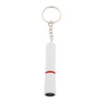 mini zaklamp met witte led. - rood