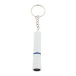mini zaklamp met witte led. - blauw