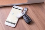 bluetooth keyfinder met ingebouwde camerabediening