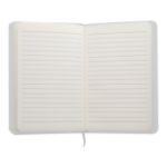 pu lederen notitieboek met 100 gelinieerde vellen