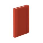 pu lederen notitieboek met 100 gelinieerde vellen - rood