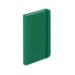 pu lederen notitieboek met 100 gelinieerde vellen - groen