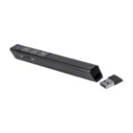 laserpointer met led lamp. - zwart