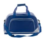 600d polyester sporttas met ritssluiting, voorvak - marine