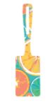 water- en scheurvast papieren kofferlabel. custom