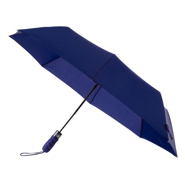 opvouwbare automatische paraplu aston - blauw