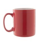 keramische mok, gekleurd 300 ml - rood