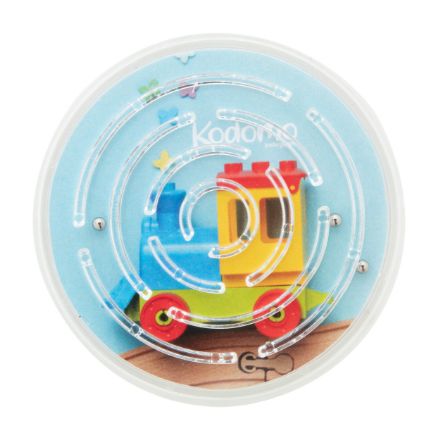 labyrinth spel met drie metalen ballen