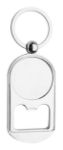 metalen flessenopener met sleutelhanger. custom