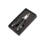 rvs multi pincet met aluminium handvat.