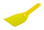 plastic ijskrabber. - geel