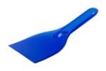 plastic ijskrabber. - blauw