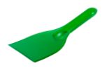 plastic ijskrabber. - groen