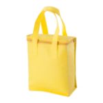 non-woven koeltas met aluminium voering. - geel