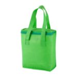 non-woven koeltas met aluminium voering. - groen