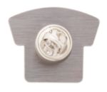 metalen badge in de vorm van epoxy doming.custom