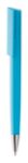 balpen shopper met chromen tip en top blauwe inkt