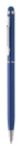aluminium gekleurde touch balpen blauwschrijvend