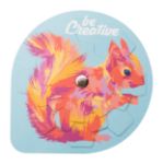 custom made papieren puzzel met 3 lagen.