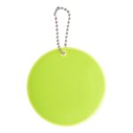 ronde reflecterende sleutelhanger.