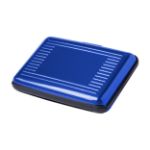 pashouder rfid 6 compartimenten - blauw