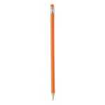 potlood met gekleurd gummetje - oranje