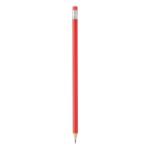 potlood met gekleurd gummetje - rood