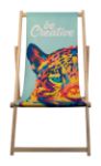houten ligstoel incl. sublimatiedruk