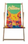 houten ligstoel incl. sublimatiedruk