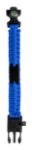 survival armband kupra - blauw